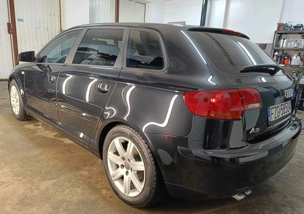 Audi A3 cena 16500 przebieg: 261200, rok produkcji 2005 z Żagań małe 172